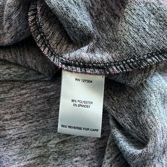 John Mark plaid drawstring cowl neck tunic - Picture 9 of 11